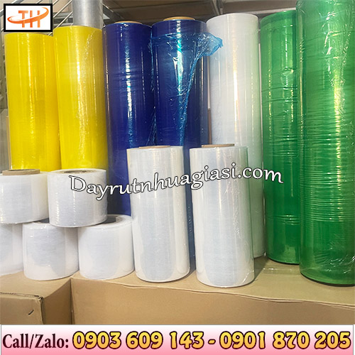 Màng pe quấn hàng đủ màu Màng pe quấn hàng đủ màu