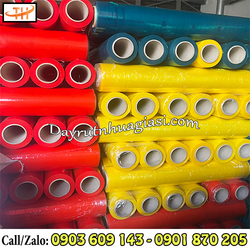 Màng PE bọc hàng sẵn kho đủ màu Màng PE bọc hàng sẵn kho đủ màu