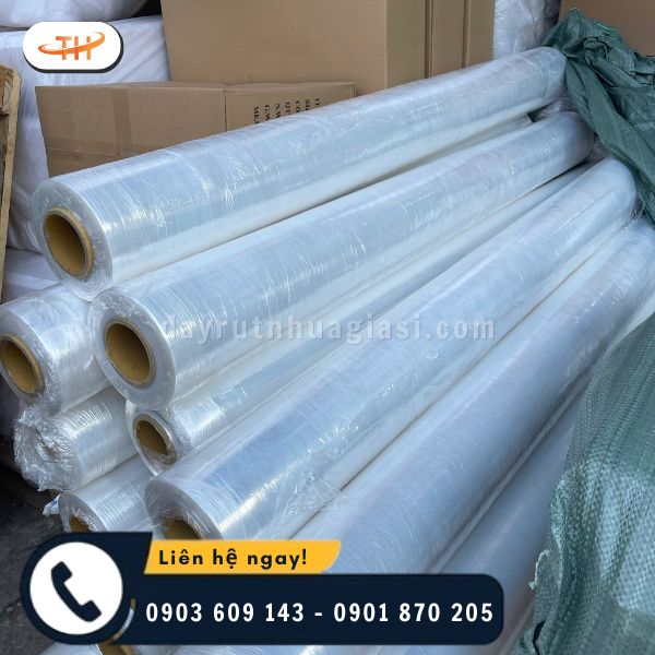 Màng PE có độ bám dính tốt và không dễ rách Màng PE có độ bám dính tốt và không dễ rách