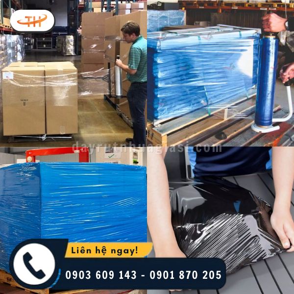 Màng PE quấn hàng và ứng dụng thực tế linh hoạt Màng PE quấn hàng và ứng dụng thực tế linh hoạt