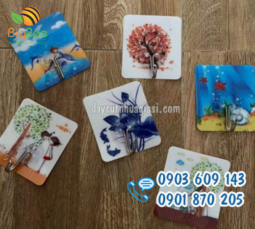 Móc dán tường 3d giá sỉ toàn quốc