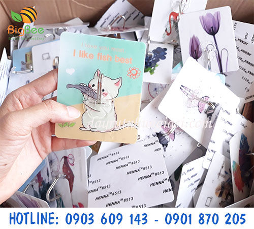 Cung cấp móc dán tường họa tiết 3D giá sỉ rẻ tại HCM