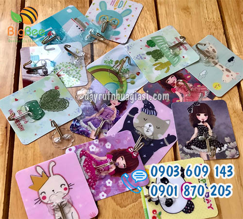 Sỉ móc dán tường 3D