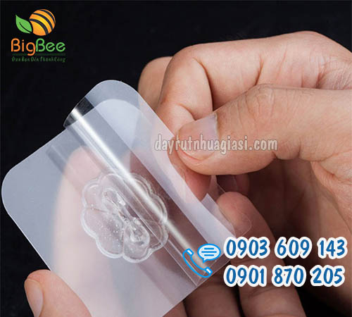 Móc dán tường trong suốt chịu lực bền dính giá sỉ ưu đãi