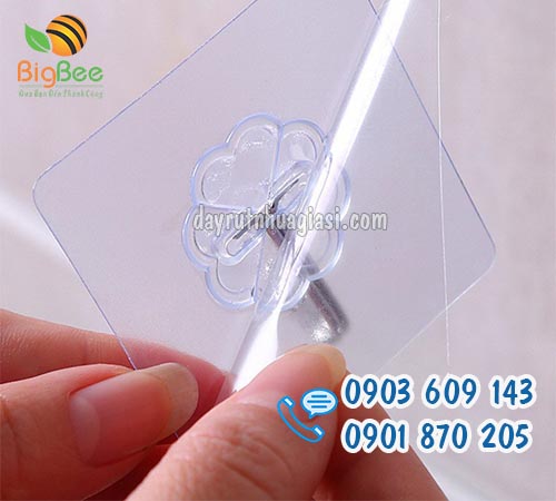 Móc dán tường trong suốt giá rẻ ưu đãi