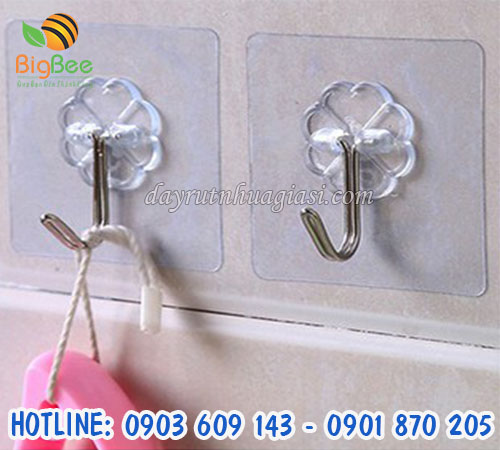 Gía sỉ rẻ móc dính dán tường trong suốt