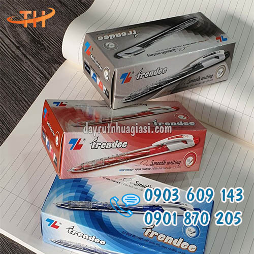 Bút bi Thiên Long đủ màu giá ưu đãi