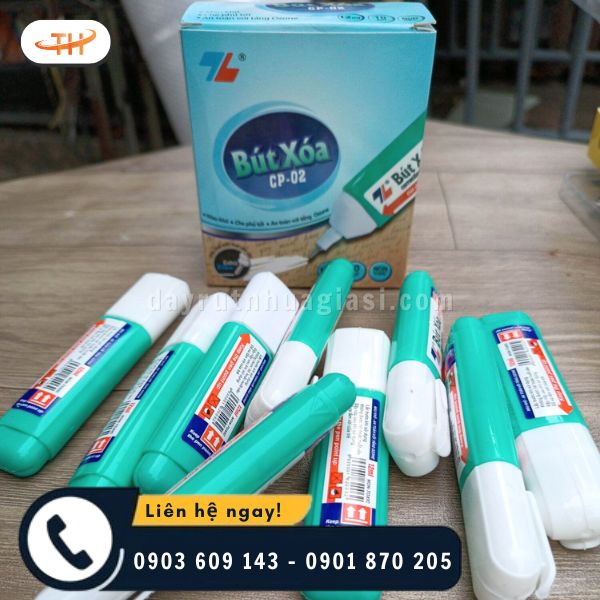 Nhập sỉ bút xóa Thiên Long giá tốt tại Thu Hồng Nhập sỉ bút xóa Thiên Long giá tốt tại Thu Hồng