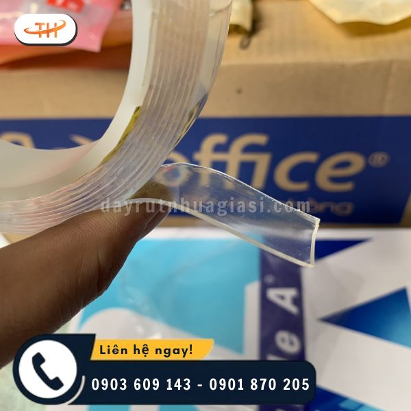 Những lợi ích của băng keo 2 mặt trong suốt  Những lợi ích của băng keo 2 mặt trong suốt
