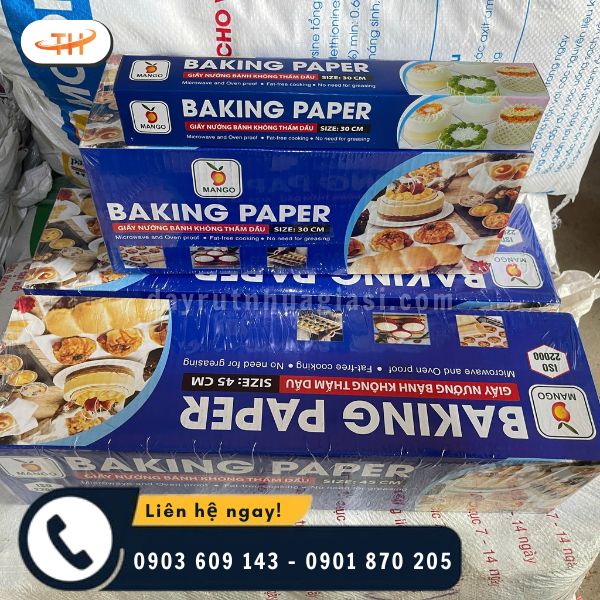 Những ưu điểm vàng của giấy nướng bánh không thấm dầu Những ưu điểm vàng của giấy nướng bánh không thấm dầu