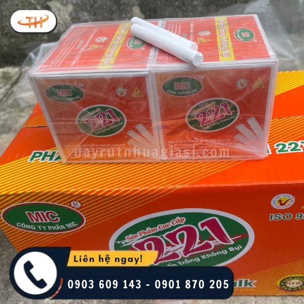 Phấn trắng MIC 221 đóng gói chắc chắn Phấn trắng MIC 221 đóng gói chắc chắn