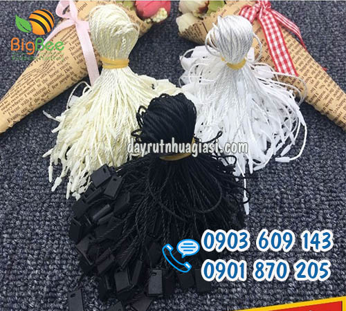 Dây treo nhãn mác bằng chỉ bền, đẹp giá sỉ rẻ