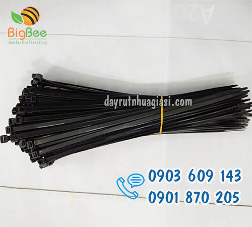 Dây rút nhựa đen buộc dây điện, vật dụng giá sỉ rẻ