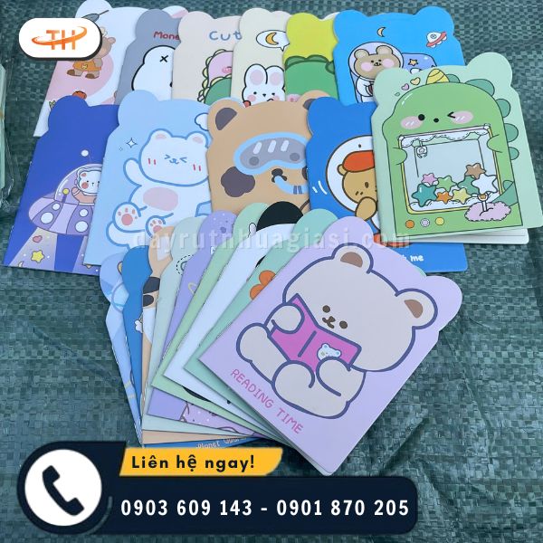 Sổ tay mini hình gấu nhỏ gọn để bỏ túi và làm quà tặng ý nghĩa Sổ tay mini hình gấu nhỏ gọn để bỏ túi và làm quà tặng ý nghĩa