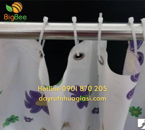 Sử dụng dây rút để làm rèm cửa trong gia đình