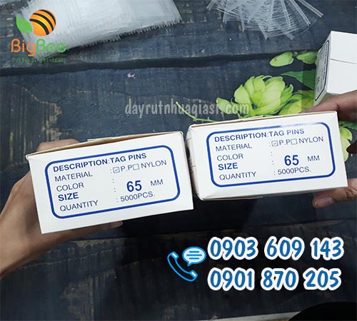 Ti nhựa bắn mác 5000 sợi/hộp giá sỉ rẻ