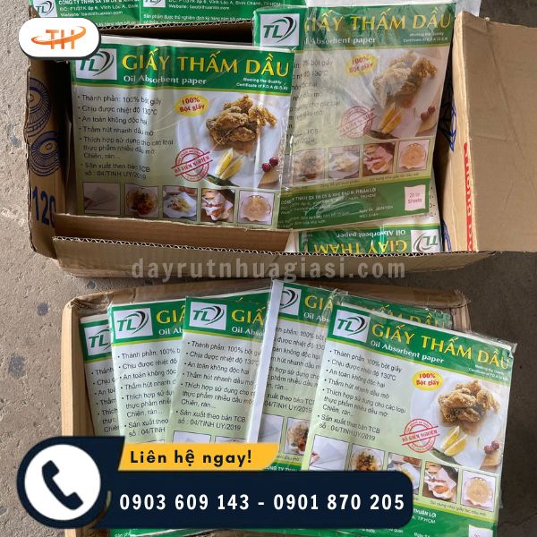 Thu Hồng chuyên cung cấp giấy thấm dầu với giá sỉ tối ưu nhất Thu Hồng chuyên cung cấp giấy thấm dầu với giá sỉ tối ưu nhất