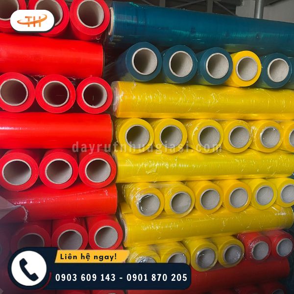 Thu Hồng chuyên cung cấp màng PE quấn hàng đủ màu Thu Hồng chuyên cung cấp màng PE quấn hàng đủ màu