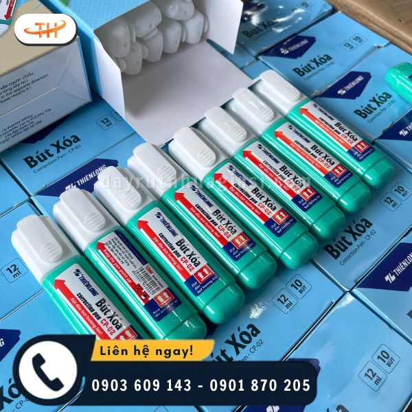 Thu Hồng cung cấp bút xoá nước Thiên Long chính hãng số lượng lớn Thu Hồng cung cấp bút xoá nước Thiên Long chính hãng số lượng lớn