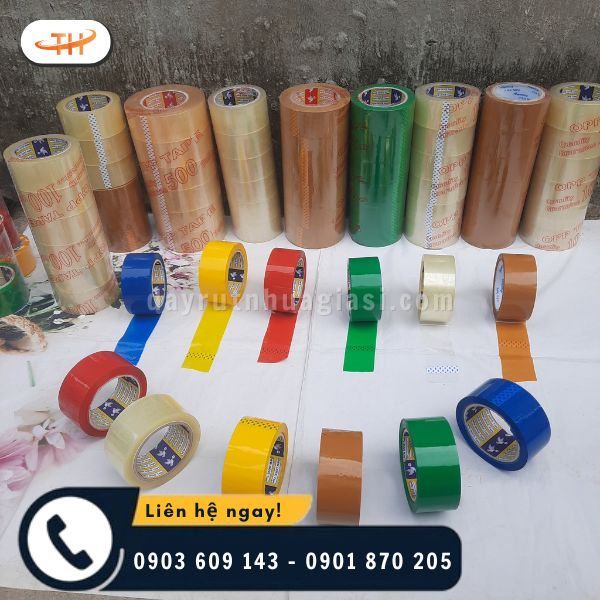 Thu Hồng cung cấp đa dạng băng keo màu các loại Thu Hồng cung cấp đa dạng băng keo màu các loại