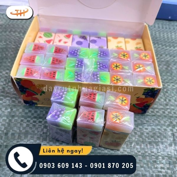 Thu Hồng - Địa chỉ bán sỉ gôm tẩy trái cây giá rẻ cho đại lý Thu Hồng - Địa chỉ bán sỉ gôm tẩy trái cây giá rẻ cho đại lý