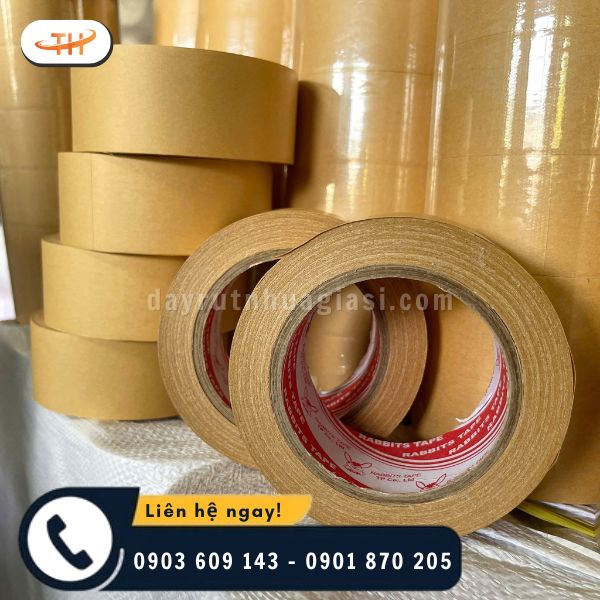 Thu Hồng là địa chỉ cung cấp băng keo giấy Kraft (viết được) với giá sỉ tiết kiệm Thu Hồng là địa chỉ cung cấp băng keo giấy Kraft (viết được) với giá sỉ tiết kiệm
