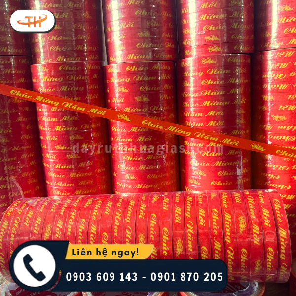 Thu Hồng là nguồn sỉ uy tín chất lượng băng keo chúc mừng năm mới tại TPHCM Thu Hồng là nguồn sỉ uy tín chất lượng băng keo chúc mừng năm mới tại TPHCM