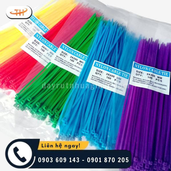 Thu Hồng - Nơi cung cấp dây rút nhựa giá sỉ rẻ, chất lượng tốt Thu Hồng - Nơi cung cấp dây rút nhựa giá sỉ rẻ, chất lượng tốt