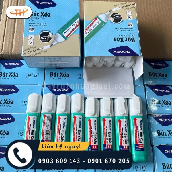 Thu Hồng - Nơi mua sỉ bút xoá Thiên Long uy tín Thu Hồng - Nơi mua sỉ bút xoá Thiên Long uy tín