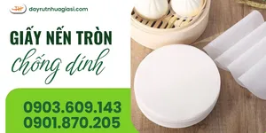 Giấy nến tròn chống dính – Sỉ nhiều size, giao hàng nhanh