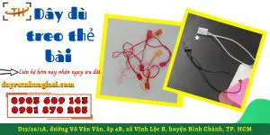 Dây dù treo thẻ bài giá sỉ rẻ