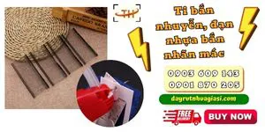 Ti bắn nhuyễn, đạn bắn nhãn mác quần áo sỉ rẻ