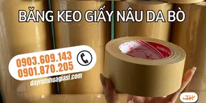 Công dụng đặc biệt của băng keo giấy nâu da bò là gì?