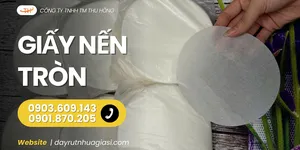 Mua giấy nến tròn giá sỉ rẻ ở đâu tại TPHCM
