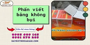 Phấn viết bảng không bụi chất lượng sỉ rẻ