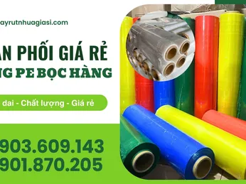 Thu Hồng chuyên sỉ màng PE các loại - Hàng đẹp, bám chắc