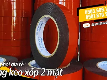 Nơi sỉ băng keo xốp hai mặt giá rẻ tận xưởng tại Bình Chánh