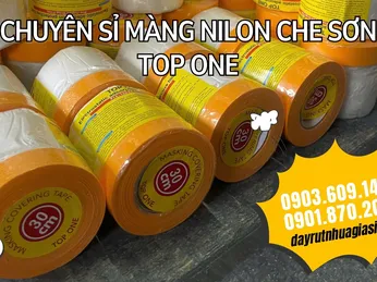 Sỉ màng che sơn Top One 30cm, 110cm, 280cm giá mềm