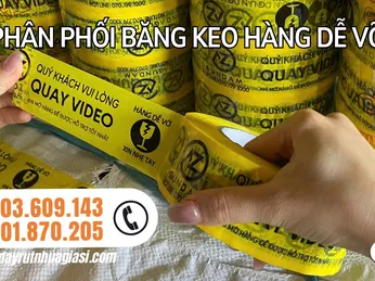 Băng keo hàng dễ vỡ – Nguồn sỉ rẻ nhất ở TPHCM