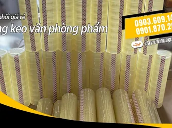 Kho sỉ băng keo văn phòng giá rẻ – Giao tận nơi, nhận đơn nhanh
