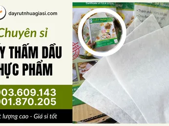 Mua giấy thấm dầu số lượng lớn với chi phí tối ưu