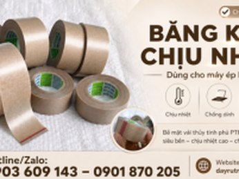 Băng keo Teflon chịu nhiệt giá sỉ dùng cho máy ép bao bì