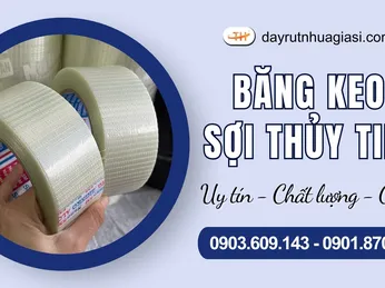 Địa chỉ bán sỉ băng keo sợi thuỷ tinh giá tốt tại Bình Chánh