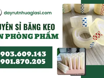 Cách chọn băng keo văn phòng phẩm đảm bảo chất lượng