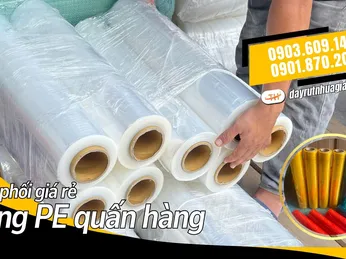 Mua màng PE quấn hàng giá sỉ tốt tại TP.HCM