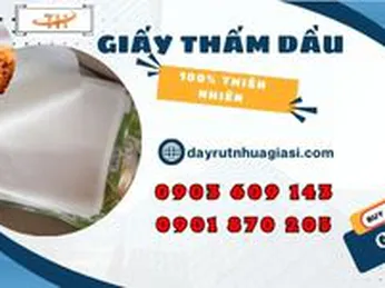 Giấy thấm dầu lót đồ chiên giá sỉ rẻ HCM