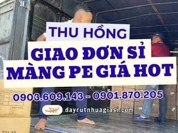 Giao hàng cuộn màng PE nhanh chóng, an toàn tại Thu Hồng