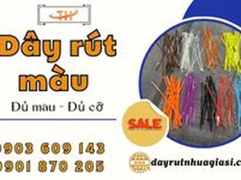 Dây rút màu 100 sợi bịch giá sỉ rẻ