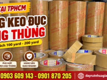 Mua băng keo đục đóng thùng giá rẻ sỉ số lượng lớn TPHCM