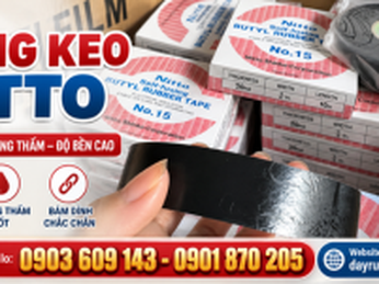 Băng keo cao su non Nitto 15 cách điện - Báo giá hôm nay